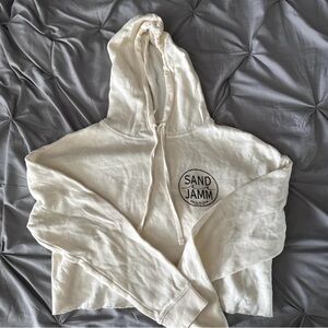 Sand Jamm Cream Hoodie